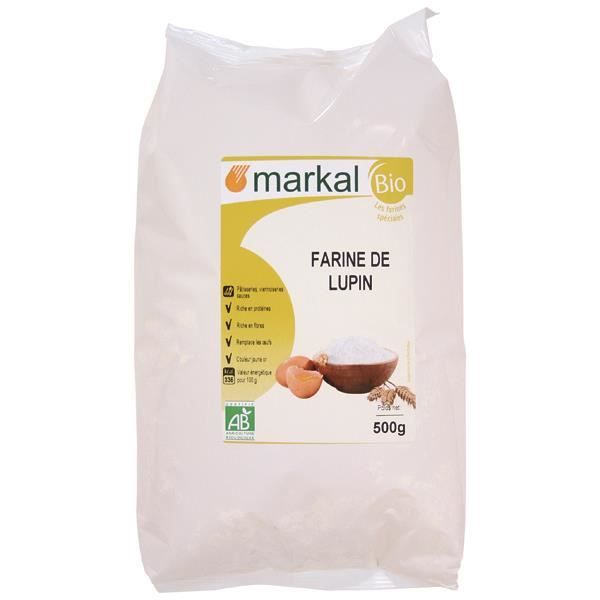 MARKAL - FARINE DE LUPIN 500G