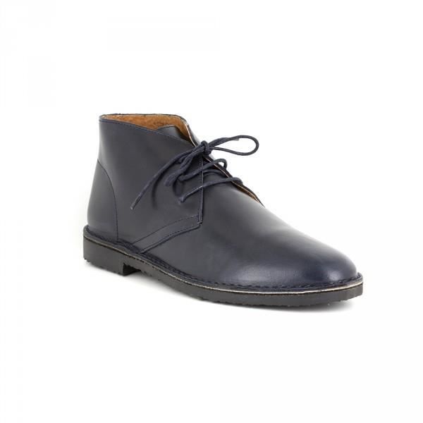 Bottine J.Bradford Cuir Marine JB-OSVALDO - Couleur - Marine
