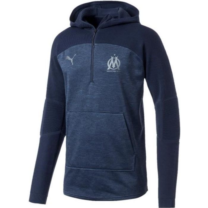 Sweatshirt Olympique de Marseille bi-matière 2018/2019