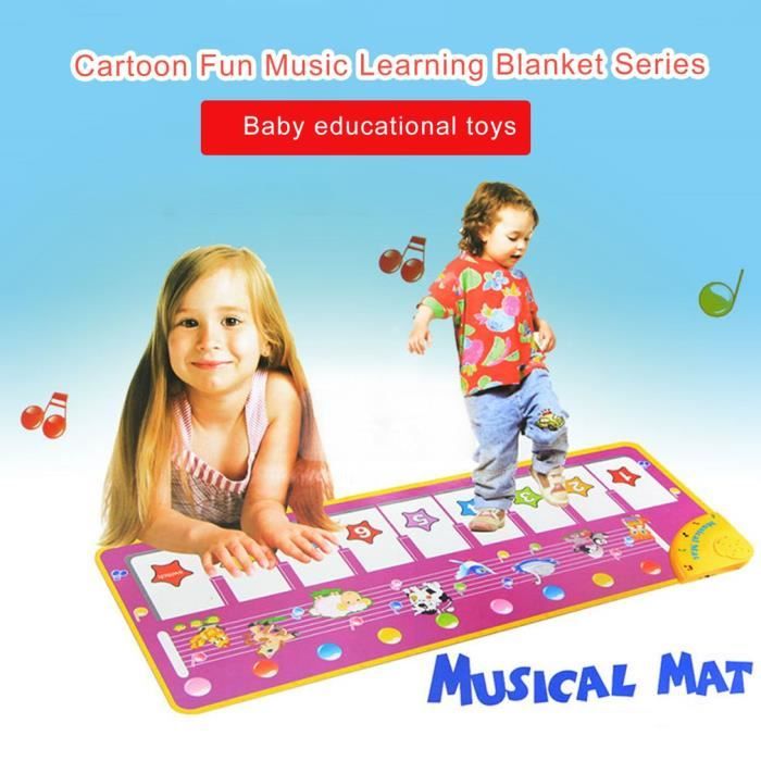 110x36 Tapis Pédale de piano Couverture de Danse Tapis de jeu