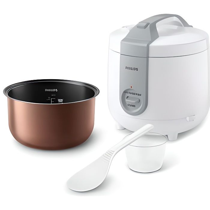 Cuiseur A Riz 1,8l 900g Riz Cru Maitien Au Chaud 5h Bol Amovible Spatu Philips - Hd3115.77