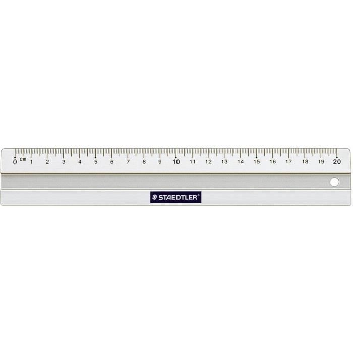Règle STAEDTLER métal 20CM