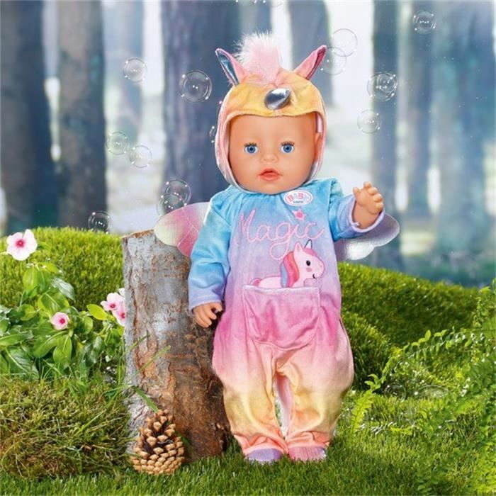 BABY Born Combinaison Licorne pour poupée de 43cm