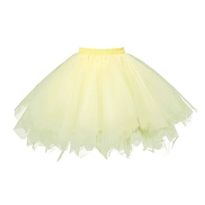 Jupe courte tutu en tulle doux pour femme,taille haute,maille,jupon gonfl?�,robe de Rh,robe de 
