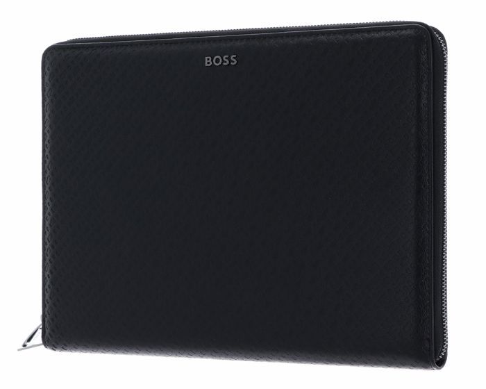 HUGO BOSS Cartable Monogram Conference Folder L Noir pour femme et ...