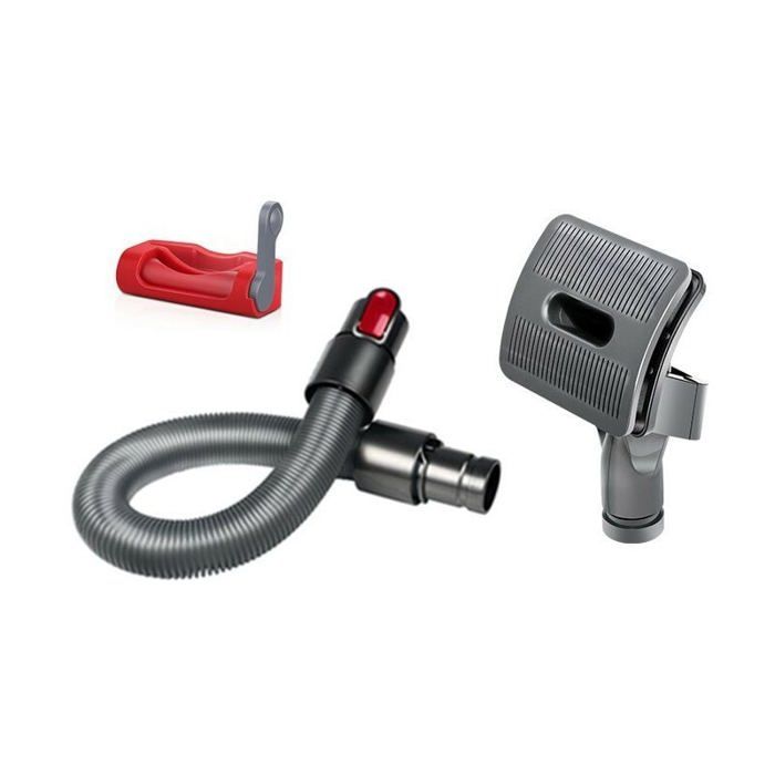 Meilleurs prix pour Brosse Aspirateur Chien pour Dyson Brosse Poils Danimaux avec Extension Tuyau et Verrou de Gchette PACK DE MACHINES OUTIL