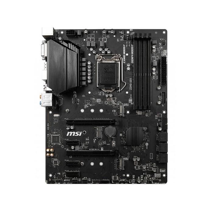 Carte mère MSI Z390-S01 Intel Z390 LGA 1151 4xDDR4 SDRAM 128 Go ATX - Msi