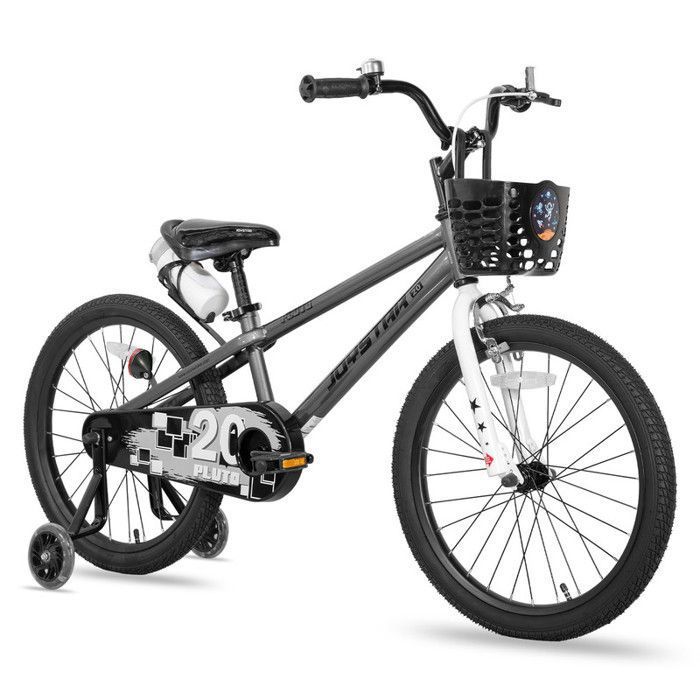 Vélo Enfant 14/16 Pouces Avec Roues Stabilisatrices - 3-8 Ans - Acier Carbone
