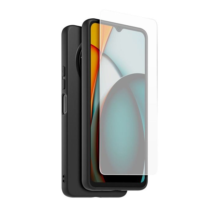 Coque et étui téléphone mobile Made For Xiaomi Pack TPU et verre trempe pour Redmi 14C