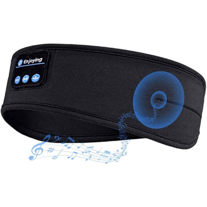 Bandeau de sommeil bandeau anti-bruit Bluetooth bandeau de sport sans