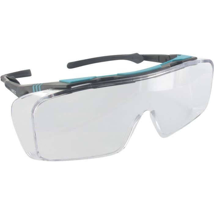 Surlunettes pour protection des yeux (45 m/s) - Anti-rayures anti-UV - EN166 F EN170 2-12