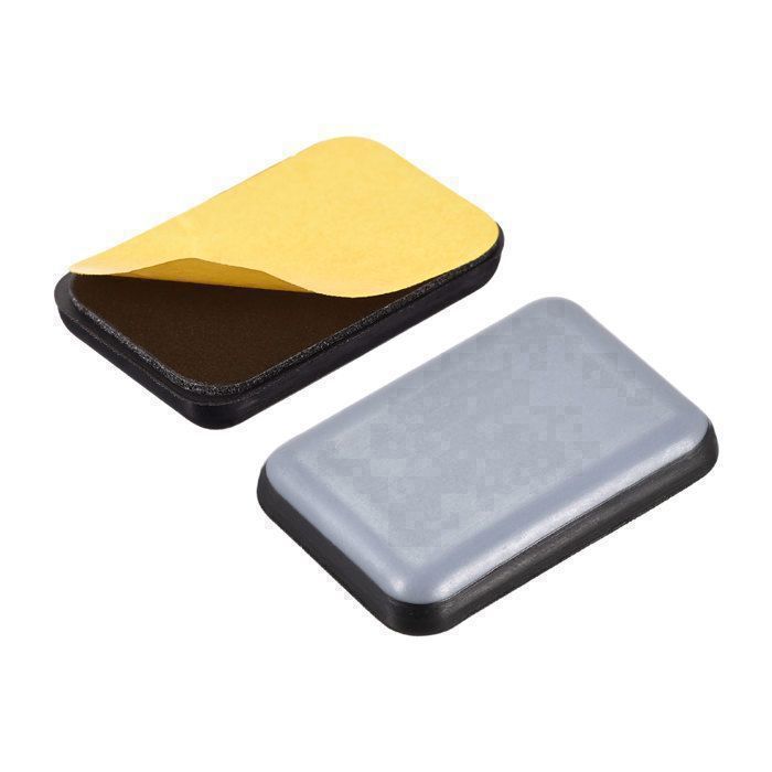 Patins pour meubles SOURCING MAP 16pcs 35mm x 25mm Patin Meuble Glisseur PTFE Autoadhésif Chaise Rectangle pour Protection de Sol
