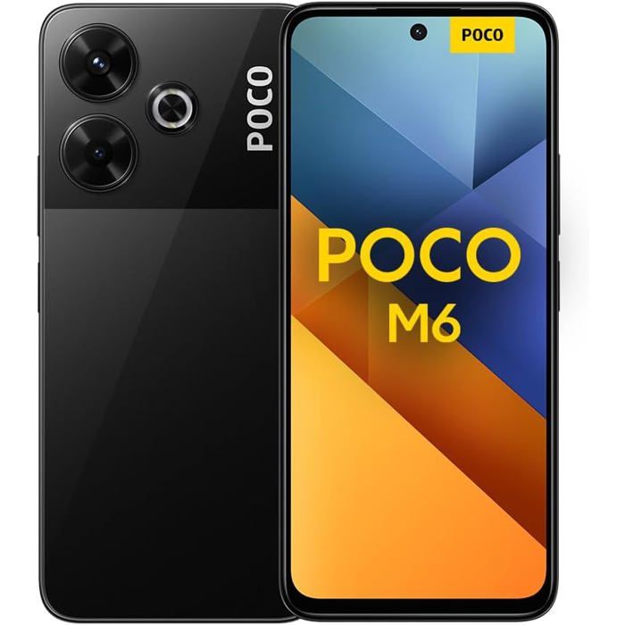 POCO Smartphone M6 6Go MediaTek Helio G91 écran 6 79" caméra Principale 108MP 5030mAh Version Française + de Garantie - vue 7