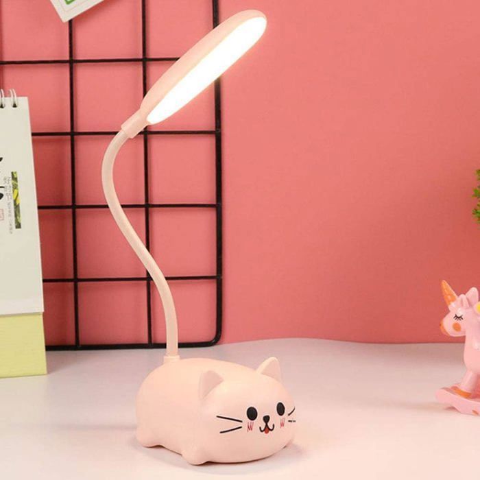 Lampe pour enfants lampe de bureau à LED pour enfants lampe de protection des yeux dapprentissage de charge sans fil pour