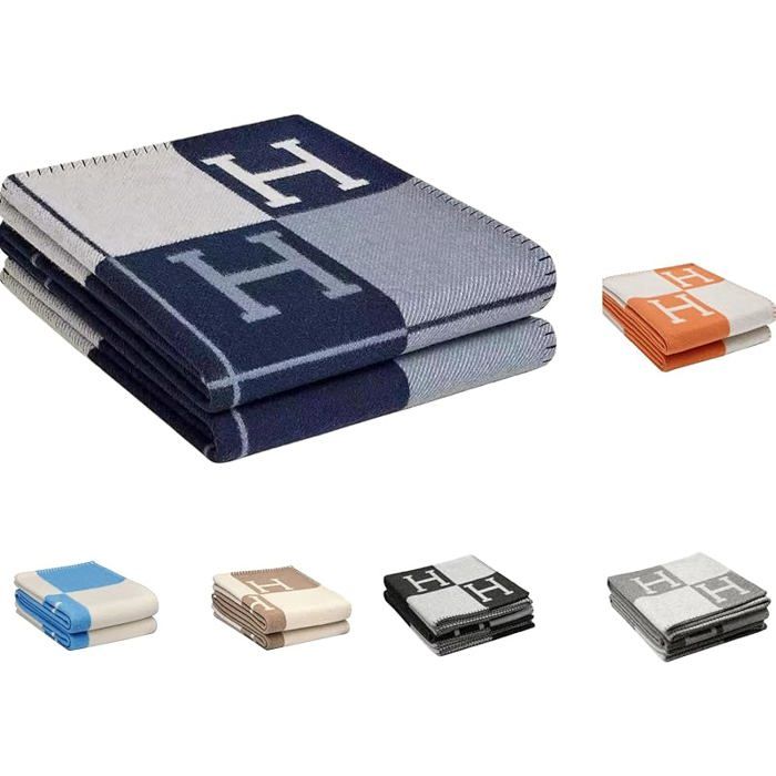 Couverture HERMES cachemire : occasion certifiée authentique