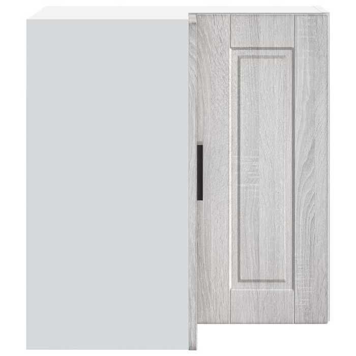 Moderne Placard dangle mural cuisine Porto SWEETY Meuble bas de cuisine sonoma gris 57x57x60 cm BB1109