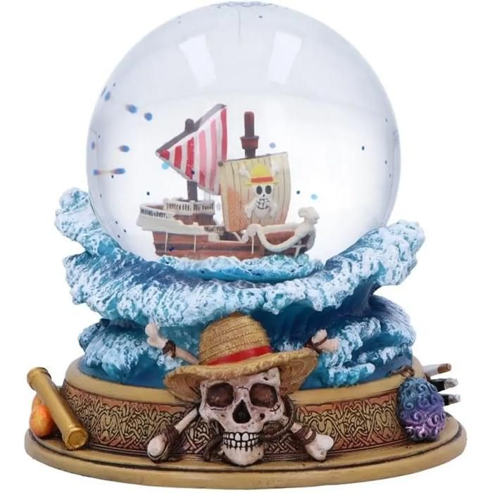 Boule à neige - NEMESIS NOW - One Piece Going Merry - Neige animée - Décor Going Merry - Intérieur