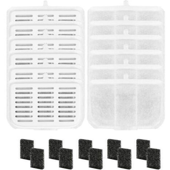 Lot de 22 filtres pour Petkit Max3 Pet Water Fountain Le Charbon Actif Haute densité Peut filtrer Les odeurs et Les impuretés dan