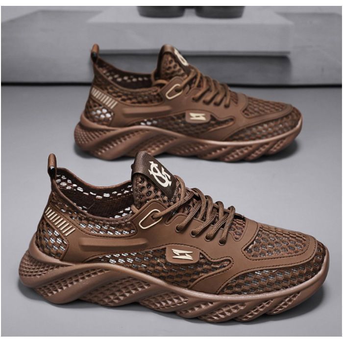 Chaussures aquatiques homme – Mesh respirant séchage rapide Marron