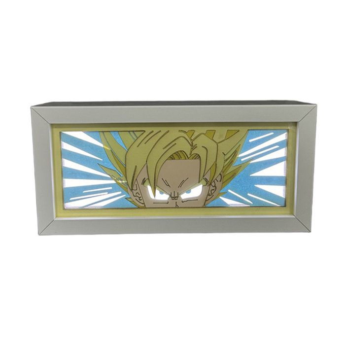 Singe roi dragon ball lampe de table - Aueq - anime figure créative led lampe de table eye light jouet créatif lumineux cadeau de