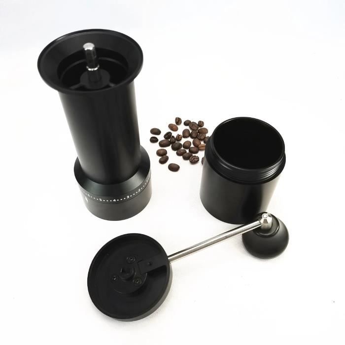 OrkeyDolk Moulin à Café Manuel Avec Broyeur Conique En Céramique De Haute Précision, 30 Niveaux