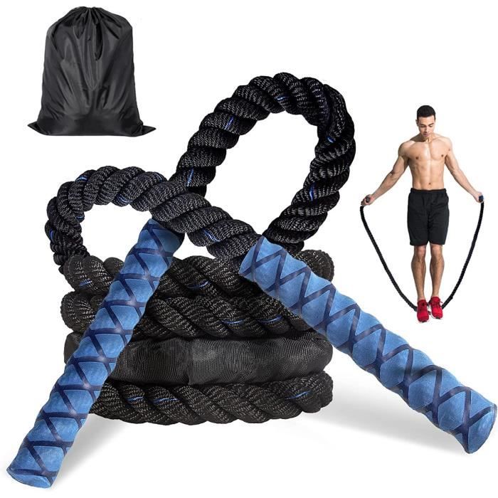 Corde à Sauter Lestée 3LB Cordes à Sauter Lourdes à poignée pour