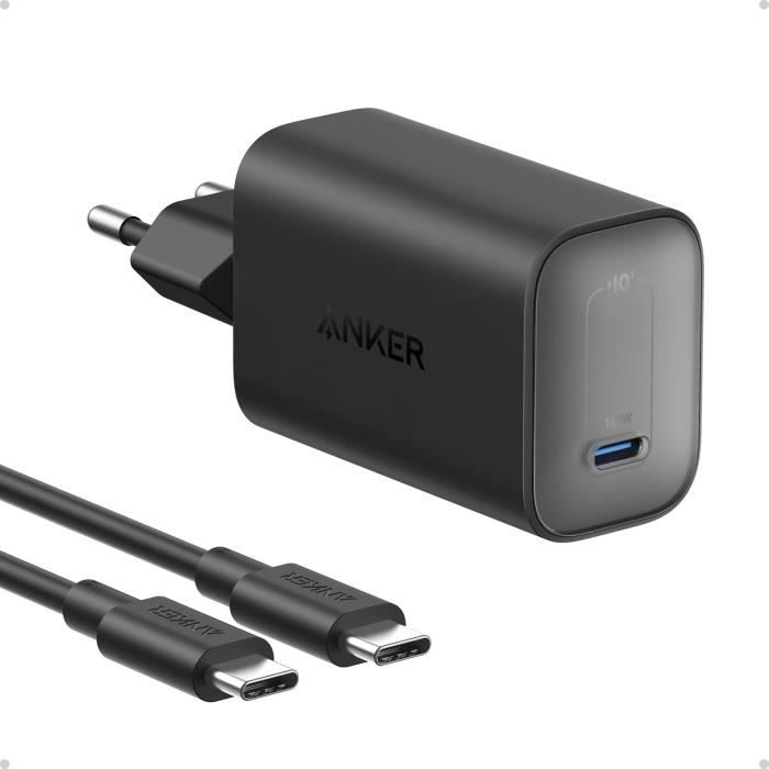 Chargeur Anker Nano avec câble USB C - vue 2