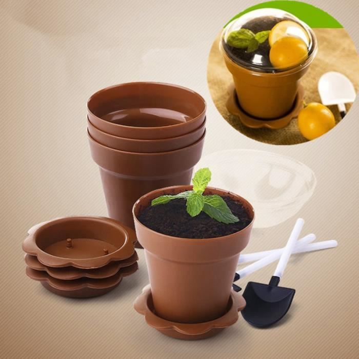10 Pcs Coupes Gateau Tasse De Yogourt En Plastique Avec Couvercle Scoop Plateau Pour Dessert Rangement Casier Etagere Cdiscount Auto