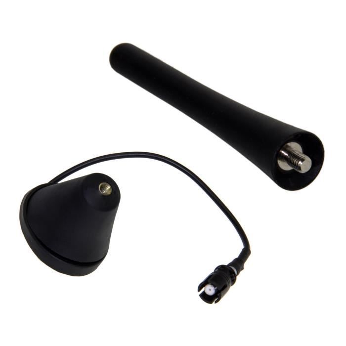 Antenne De Toit Pour Dacia Logan, Duster, Sandero… - Tige 44 Cm, Câble 2 M DIN - Montage D'origine