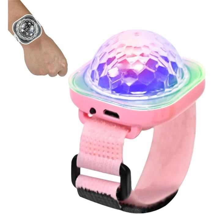 Lampe Disco LED Rechargeable USB - Activation Sonore, Changement De Couleurs Avec La Musique - Pour Fêtes, Voiture, Décoration