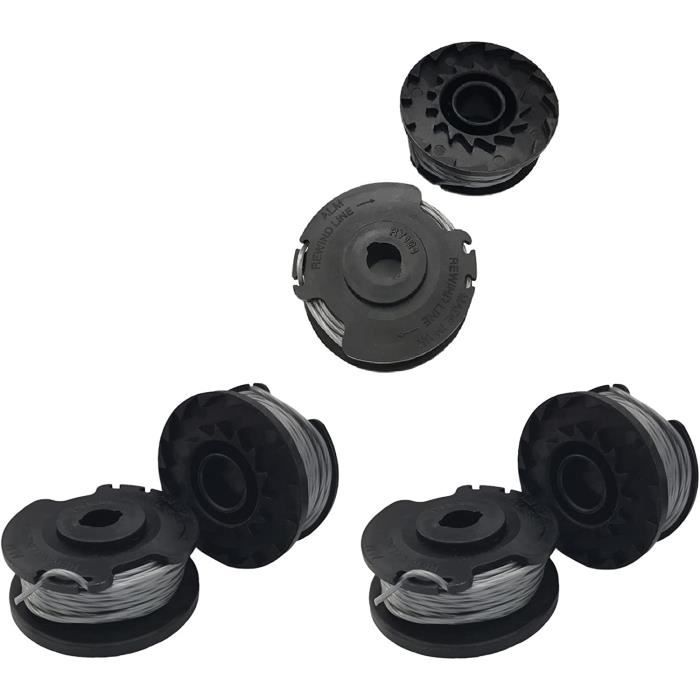 Lot De 3 Bobines Et Ligne Pour Tondeuse à Gazon Karcher LTR 18° 2.444-014.0 - Jardin