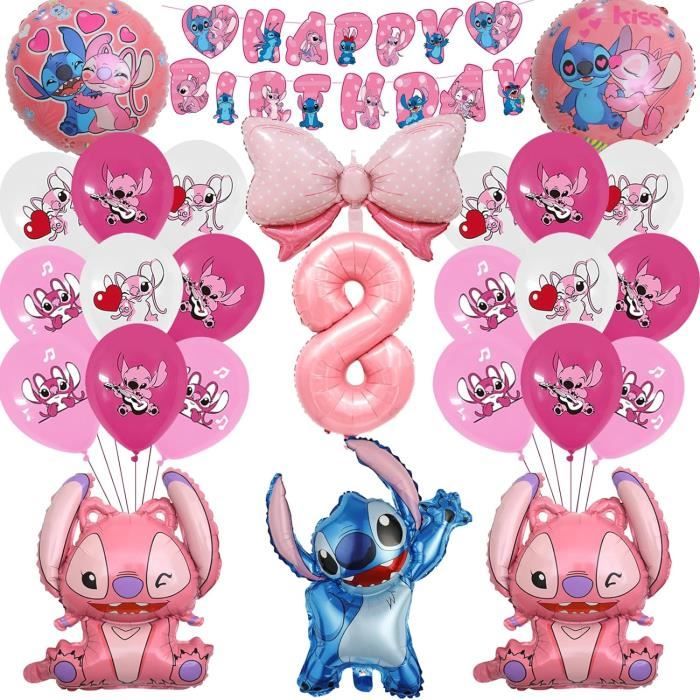 Décoration Anniversaire Stitc, Ballon Anniversaire Stitc Fille