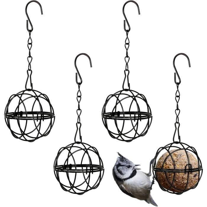 Lot de 3 housses de protection contre la pluie pour mangeoire à oiseaux, dôme de nichoir, protection contre les écureuils pour crochet de berger à l'extérieur, rouge vif