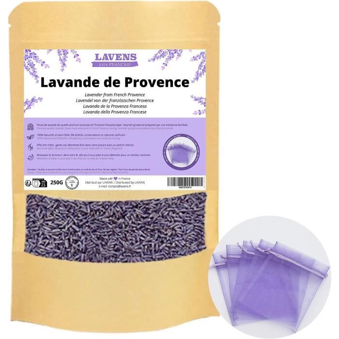 100g De Fleurs De Lavande Séchées - Marque 123NATY, Neuf, Pour Infusion Ou Déco