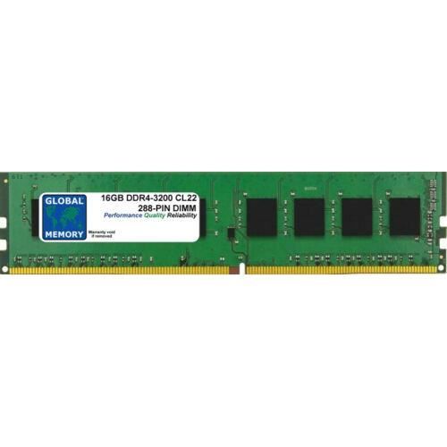 16Go DDR4 3200MHz PC4-25600 288-PIN DIMM MÉMOIRE RAM POUR ORDINATEURS DE  BUREAU/CARTES MERES - Cdiscount Informatique