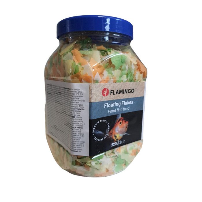 Nourriture poisson détang en flocons 2 litres soit 220g - Flamingo
