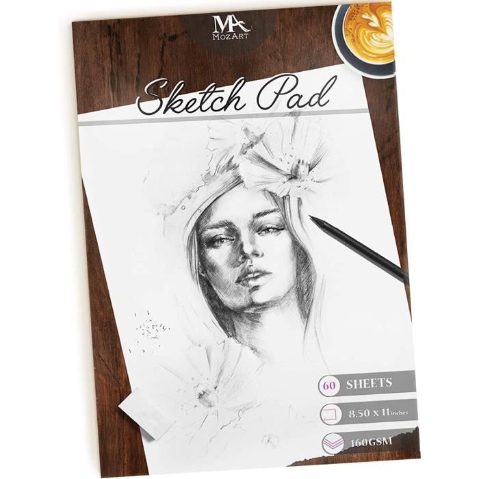 Carnet À Dessin Relié, A5 – Papier Très Épais (200 Gsm) – À Spirales, Pour Les Enfants Et Les Carnet À Dessin Relié, A5 – Papier Très Épais (200 Gsm) – À Spirales, Pour Les Enfants Et Les