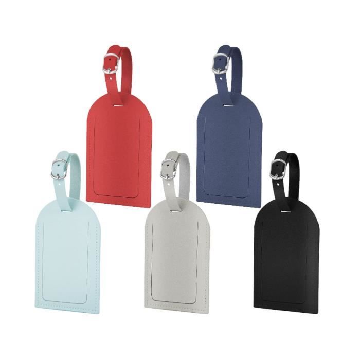 Lot De 2 étiquettes De Bagage En Forme De Plume D’été Portables