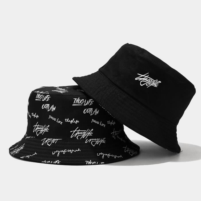 Chapeau De Soleil Réversible AYPOW - Bord Large, Coton Léger Pour Pêche, Randonnée Ou Plage