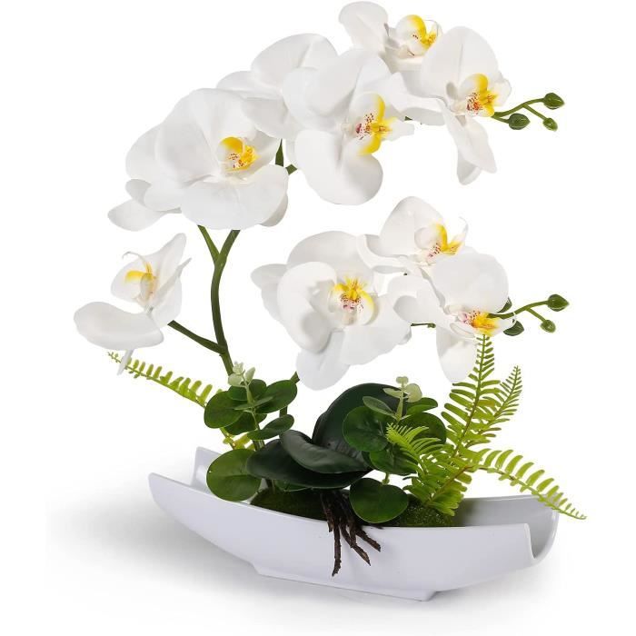 Orchidées Artificielles Toucher Naturel 65cm à Prix Carrefour