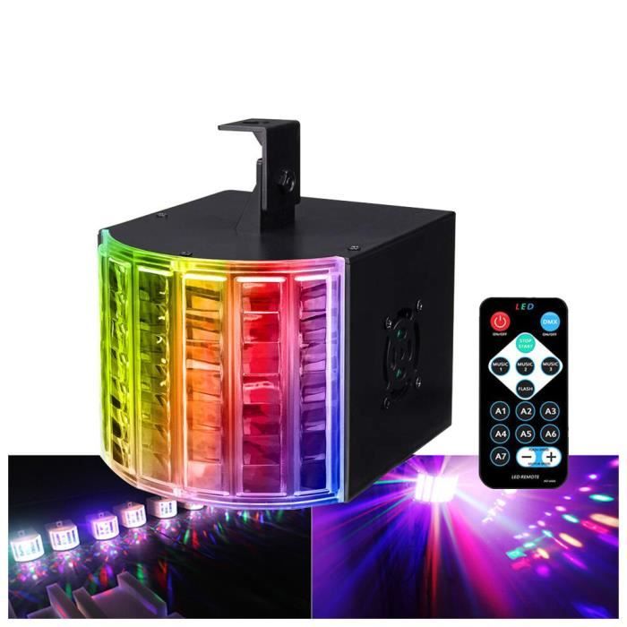 Lampe Fête Karaoké Multicolore Boule Disco LED Bluetooth - 7 Modes Lumière Avec Télécommande Pour Fêtes Et Soirées Effets Lumineux Multicolores
