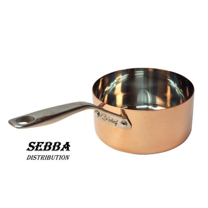 BAUMALU CASSEROLE 20 CM B'CHEF CUIVRE INOX INDUCTION Cdiscount Maison