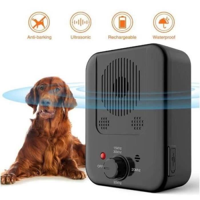Comparer les prix de Anti Aboiement Dispositif Anti Aboiement à Ultrasons Bouchon D'écorce Rechargeable Dissuasion d'aboiement pour Chien Étanche 3 1c711