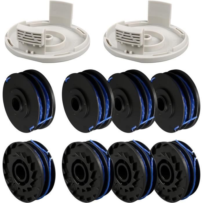 Bobines De Fil De Rechange Pour Débroussailleuse Ryobi - Diamètre 1.6 Mm, Longueur 8.3 M - Compatible RLT4027, RLT4125...