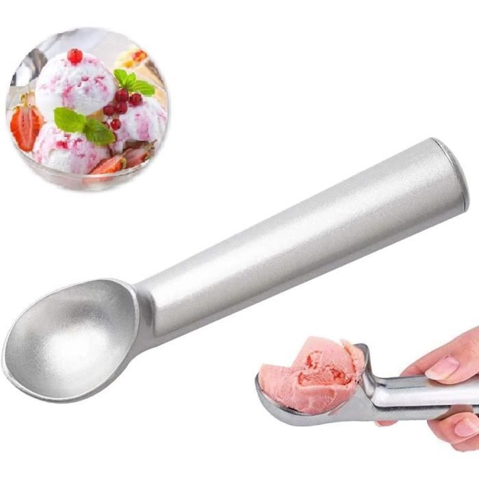 Lot De 3 Cuillères à Glace En Aluminium Anti-adhésif - Neuf