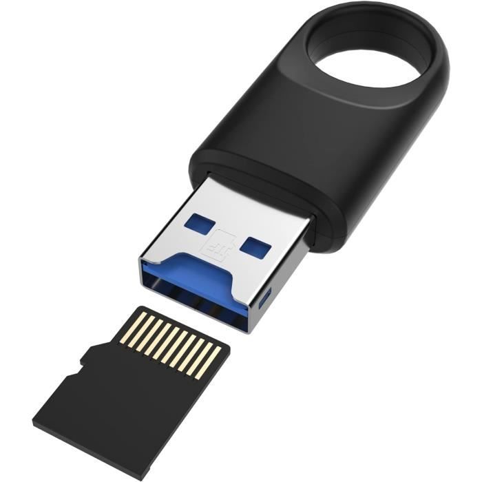 Lecteur de carte mémoire (SD, SDHC, SDXC, micro SD, mini SD