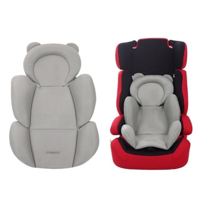 Coussin De Siège Poussette Bébé - Réducteur Confort Avec Ours Épais - Soutien Universel 0-24 Mois