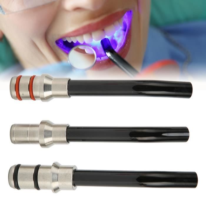 Drfeify Tige de guidage optique de lampe dentaire 3 Pièces Tige de
