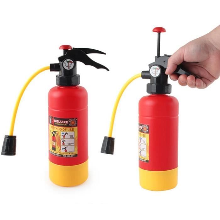 ESTINK Pistolet ?� eau de pompier r?�aliste pour enfants avec r?�servoir pour jeu d'eau en ?�t?� 