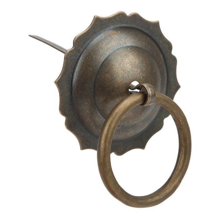 Fafeicy poignée de porte rétro Poignée de traction Antique exquise de ...